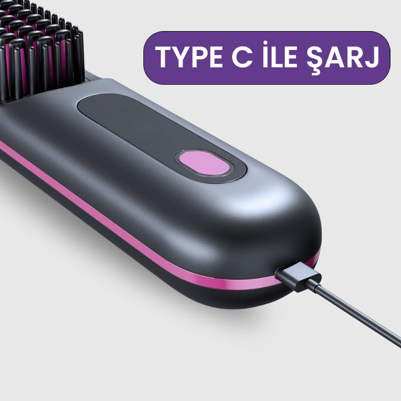 IsıTarak™ Düzleştiricili Tarak